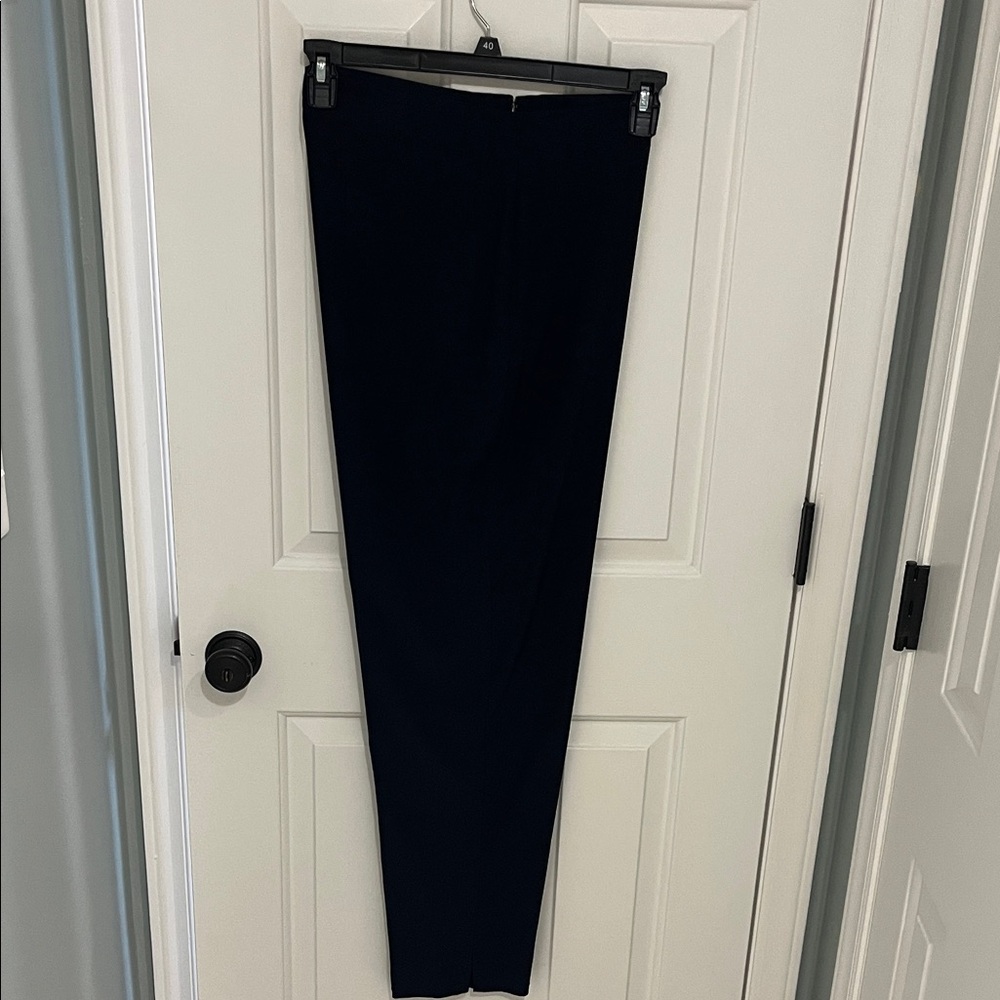 Lauren Vidal Navy Blue Straight Leg Pants